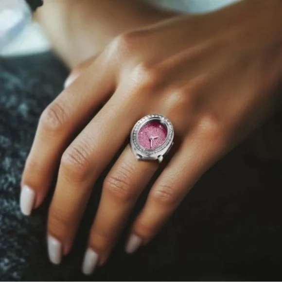 Invicta Mini Angel Women's Ring Watch - 24mm, Silver (49595) - Picture 3 of 5